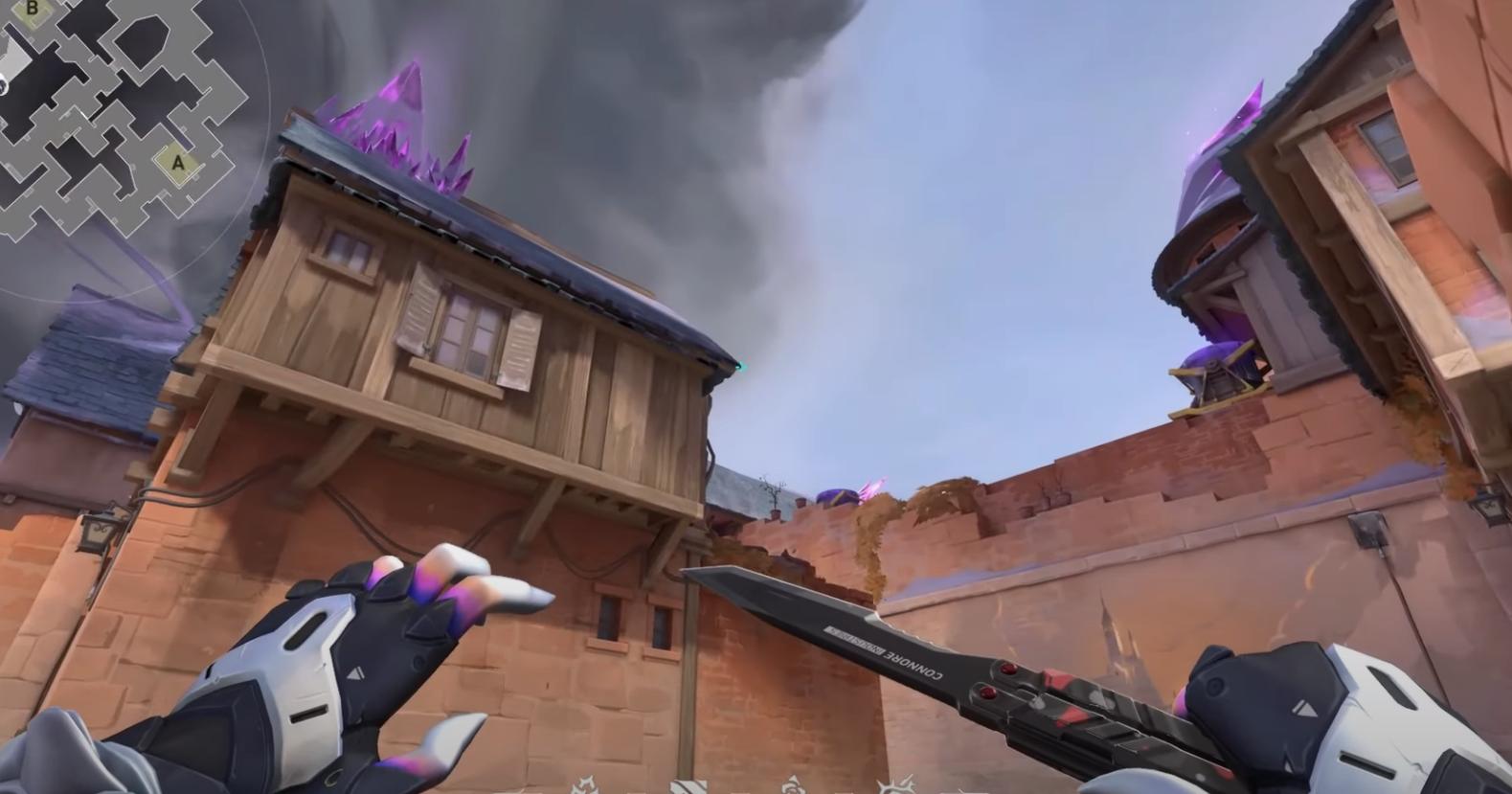 Aim here