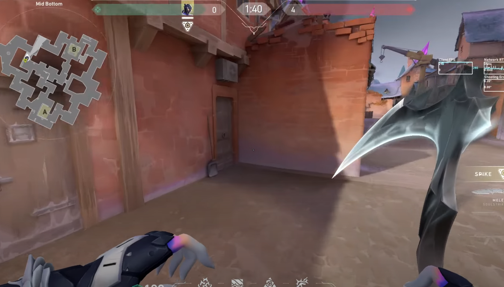 Stand here