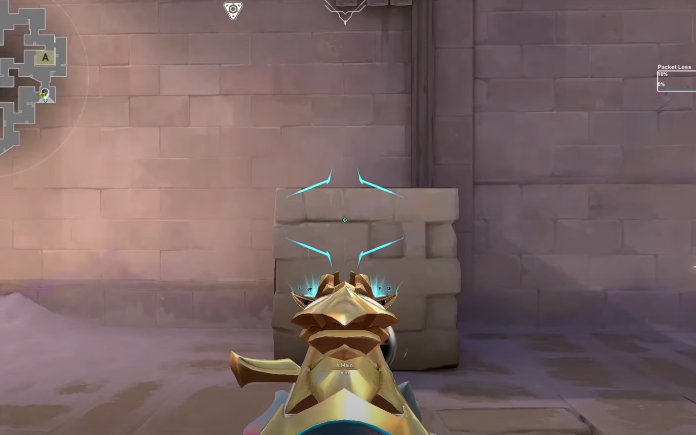 Stand here